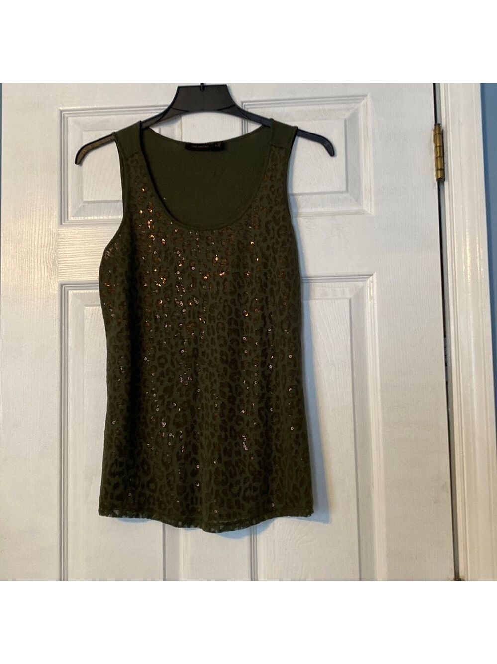 The Limited womens sparkly tank top; size medium